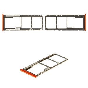 Sujetador de tarjeta SIM puede usarse con Xiaomi Redmi 9T, anaranjado, sunrise Orange, J19S, M2010J19SG, M2010J19SY