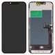 Pantalla LCD puede usarse con iPhone 13 Pro, negro, con marco, AAA, Tianma, (TFT)