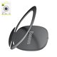 Soporte Baseus Invisible, gris, base pegante, anillos, metal, #SUYB-0A