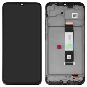 Pantalla LCD puede usarse con Xiaomi Poco M3, Redmi 9T, negro, con marco, High Copy
