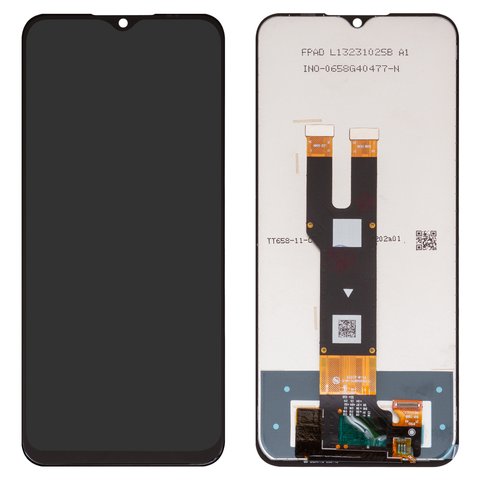 Pantalla LCD puede usarse con ZTE Blade V50 Design 4G ZTE 8050 , negro, sin marco, original vidrio reemplazado 