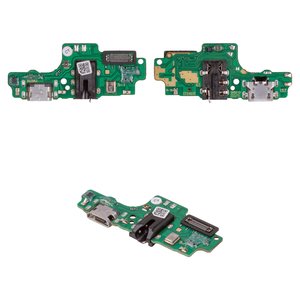 Cable flex puede usarse con Tecno Spark 6 Go KE5, KE5J , del conector de carga, con micrófono, con componentes, High Copy, placa del cargador