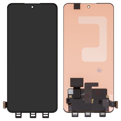 Pantalla LCD puede usarse con OnePlus Nord CE3, Nord CE4, negro, sin marco, Original PRC , CPH2569, CPH2613