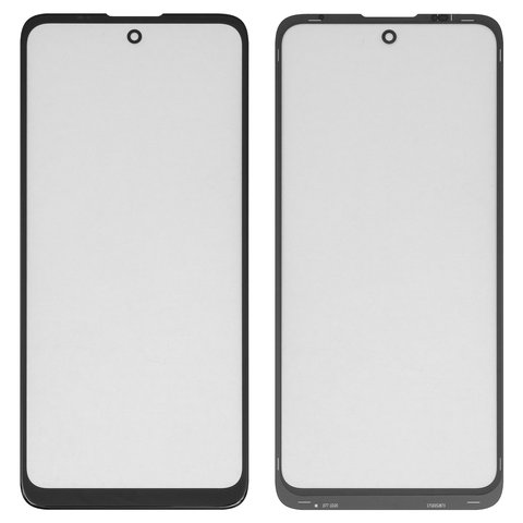 Vidrio de carcasa G+OCA PRO puede usarse con Motorola Moto E30 XT2158 6, Moto E40 XT2159, con película OCA, negro