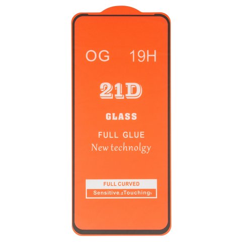 Vidrio de protección templado puede usarse con Motorola Moto G9 Power, Full Glue, compatible con estuche, sin embalaje, sin pañuelos , negro