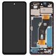 Pantalla LCD puede usarse con Infinix Smart 8 (X6525), negro, con marco, High Copy, FPC6615