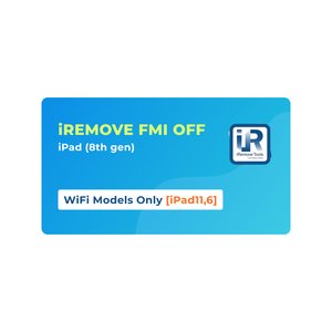 iRemove FMI OFF  iPad 8th gen  solamente modelos WiFi [iPad11,6]