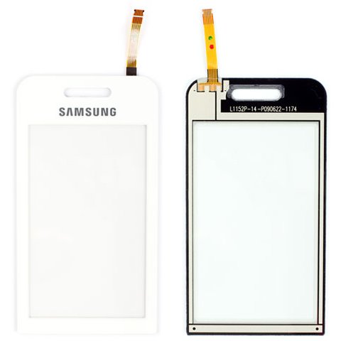 Сенсорний екран для Samsung S5230 Star, білий