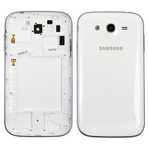 Корпус для Samsung I9082 Galaxy Grand Duos, білий