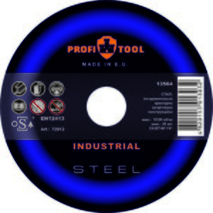 Круг зачистний по металу PROFITOOL INDUSTRIAL 230х6,0х22,2 мм