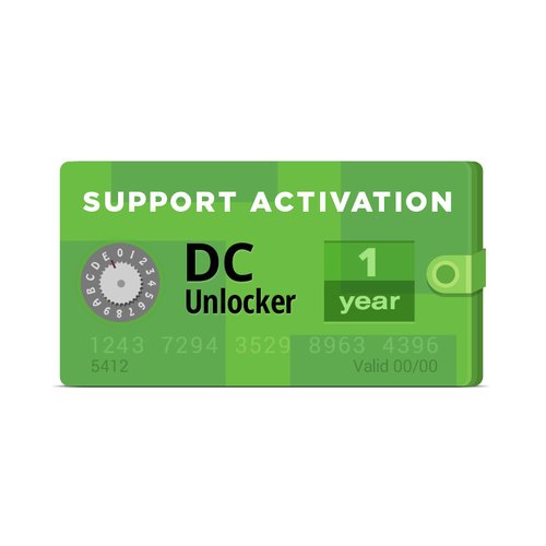 Активация DC-Unlocker (Поддержка на 1 год)
