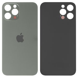 Задняя панель корпуса для iPhone 12 Pro Max, серая, нужно снять стекло камеры, small hole, graphite