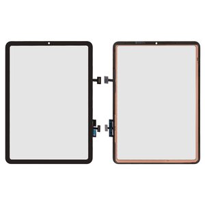 Сенсорний екран для iPad Air 2022 10.9", iPad Air 4 2020, чорний, Original PRC , #A2324 A2072 A225 A2316