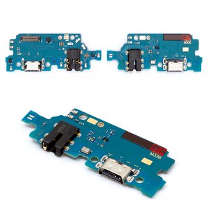 Шлейф для Samsung M336B Galaxy M33, конектора навушників, конектора зарядки, з мікрофоном, плата зарядки