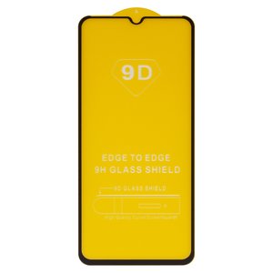 Захисне скло для Realme 5, 6i; Oppo A31, A5 2020 , сумісне з чохлом, Full Glue, без упаковки , чорний
