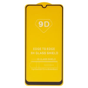Защитное стекло для Samsung A205 Galaxy A20, A305 Galaxy A30, A307 Galaxy A30s, A505 Galaxy A50, A507 Galaxy A50s, M107F DS Galaxy M10s, M305 Galaxy M30, M307 Galaxy M30s, совместимо с чехлом, Full Glue, без упаковки , черный