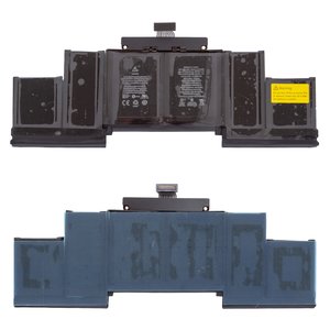 Акумулятор A1618 для Apple MacBook Pro 15.4'', Li Polymer, 11,36 B, 8755 мАг, Original PRC , A1398 