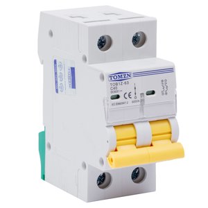 Автоматичний вимикач постійного струму TOMZN TOB1Z 63, 2P, 600 В, 40 A, PV
