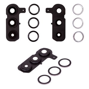 Стекло камеры для Samsung S936 Galaxy S25 Plus, золотистое, с рамкой, pink gold