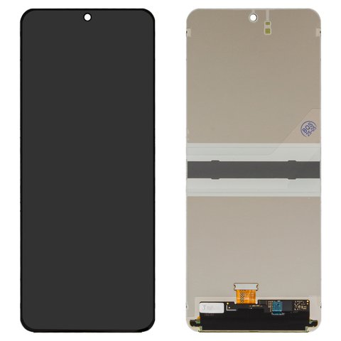 Дисплей для Samsung F741 Galaxy Z Flip6, чорний, без рамки, Original PRC 