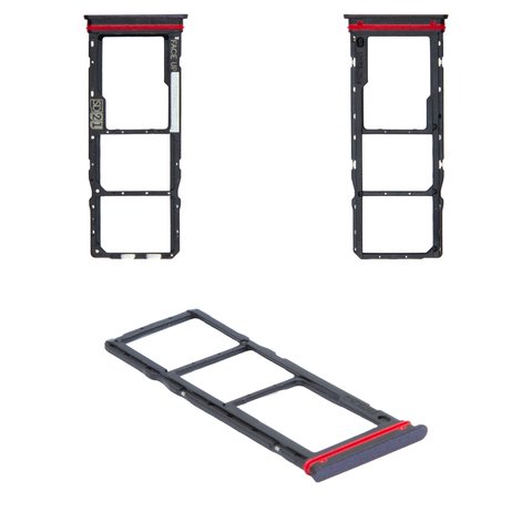 Тримач SIM карти для Motorola Moto G04, Moto G04s, чорний