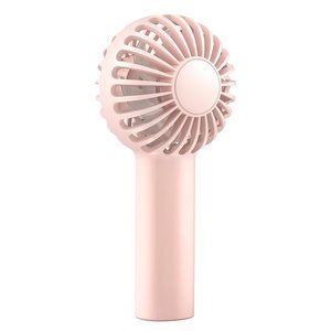 Вентилятор DC03, бежевий, ручний, настільний, з акумулятором, USB тип C