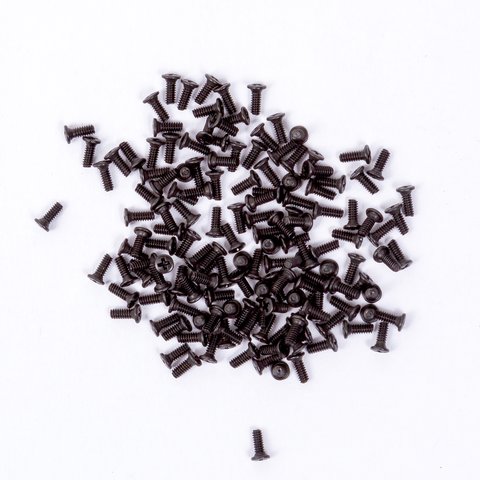 Гвинт, чорний, 200 шт., A Series, 1.4*3.5 mm