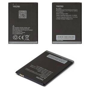Аккумулятор BL 34ET для Tecno Pop 3 BB2 , Li Polymer, 3,85 B, 3500 мАч, Original PRC 