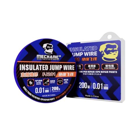 Дріт для відновлення доріжок Mechanic FJ201, мідний, 0,01 мм, 200 м