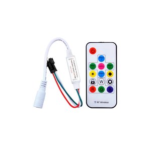 Контроллер с радиопультом LED2017 RF RGB, 2048 пкс, 5 24 В 