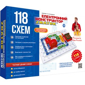Электронный конструктор ЗНАТОК 118 схем 70820 
