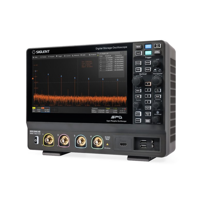 Цифровой осциллограф SIGLENT SDS1204X HD - Masteram