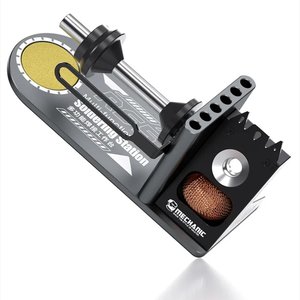 Подставка под паяльник Mechanic RS5, со стружкой для очистки кончика, с органайзером