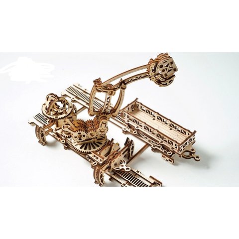 Механічний 3D пазл UGEARS Маніпулятор на рейках