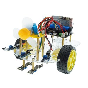 Конструктор на базі micro:bit Розумний робот пожежник + посібник користувача